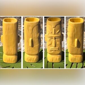 Collectible Tiki Mug Tiki Farm Kon Tiki 2017 Rare Limited Edition Sunbeam Yellow